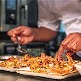 Grilled Tiger Prawns